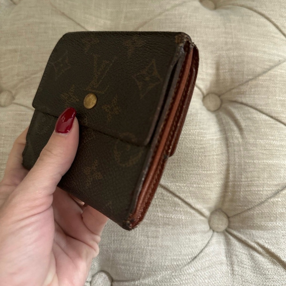 Louis Vuitton Brown Monogram Compact Wallet - Picture 8 of 9